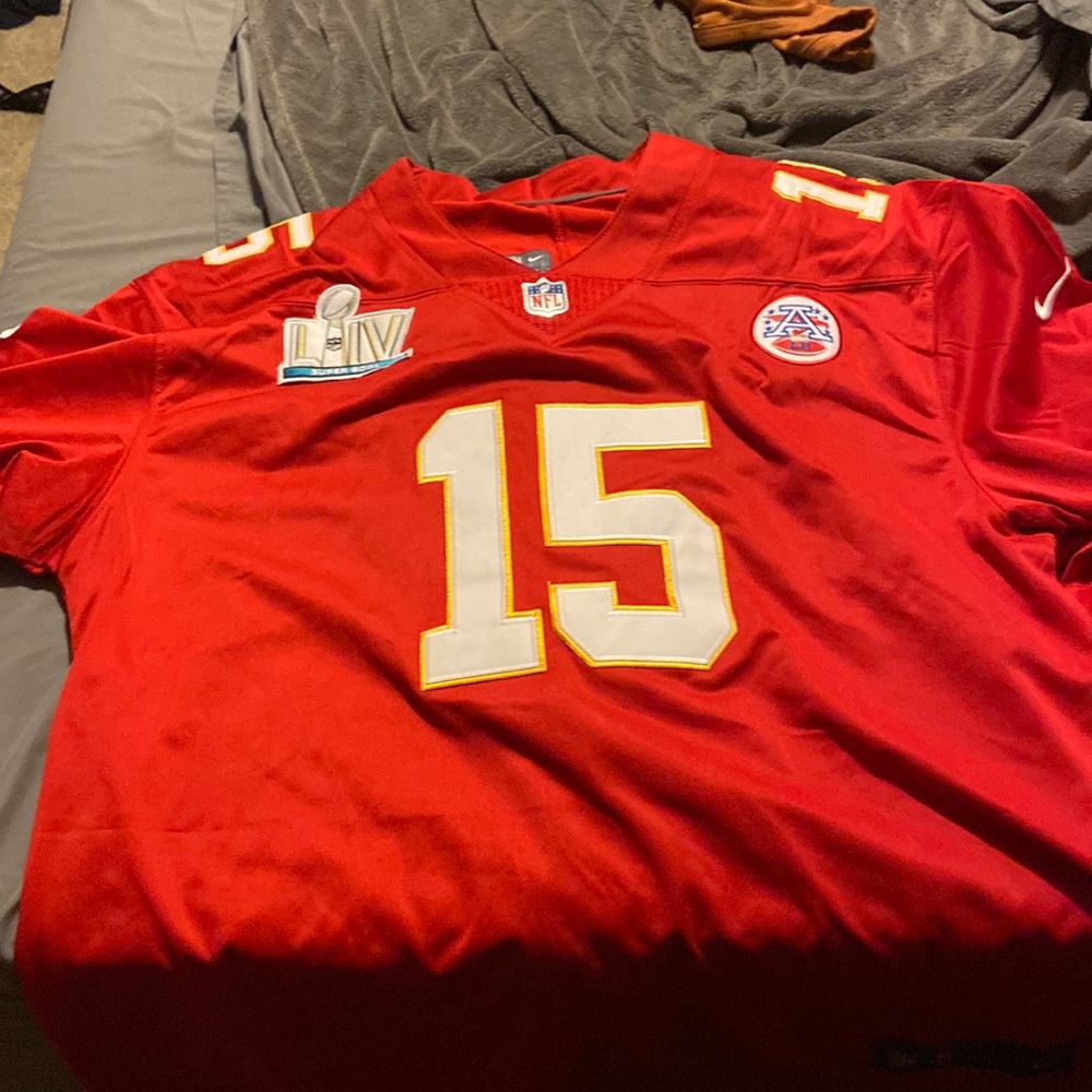 Patrick mahomes Super Bowl jersey 4xl
